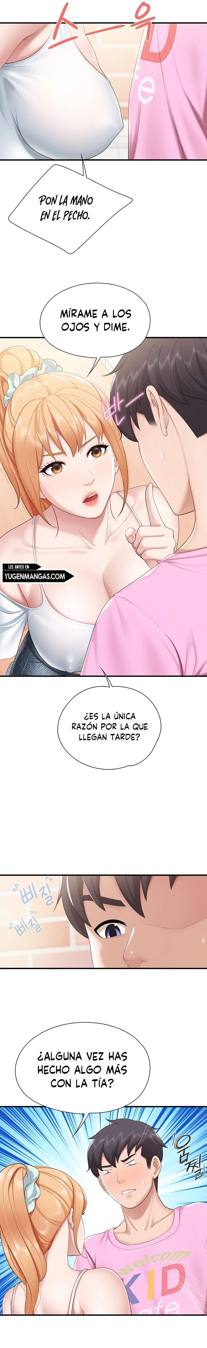 Madres en la cafetería para Niños Capitulo 24 página 8
