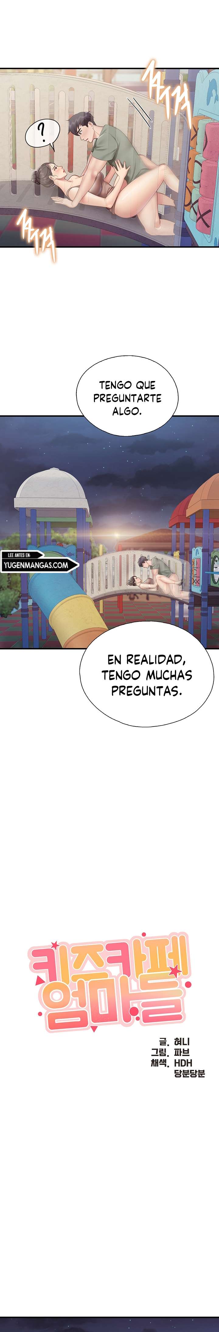 Madres en la cafetería para Niños Capitulo 27 página 4