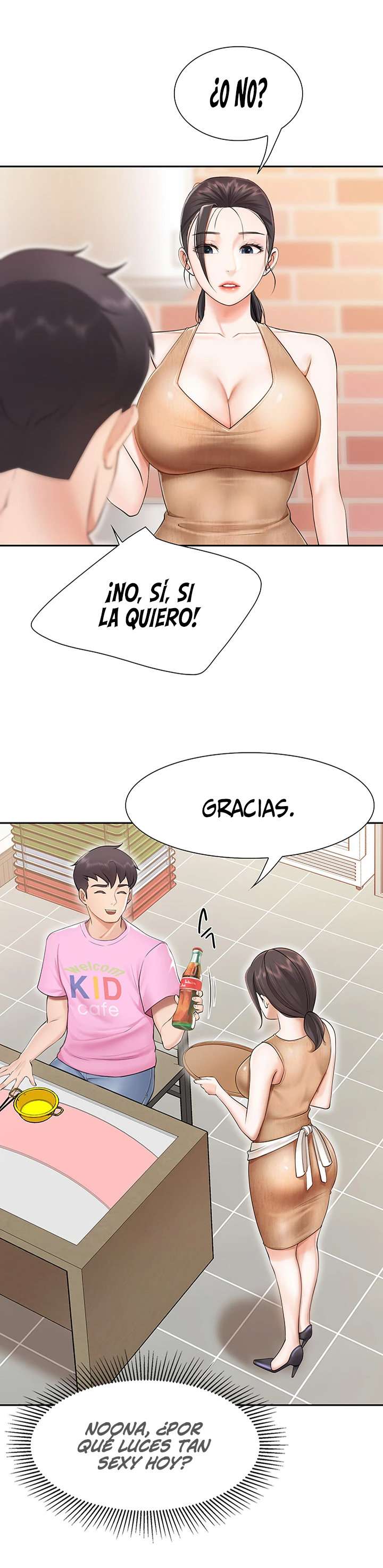Madres en la cafetería para Niños Capitulo 3 página 25