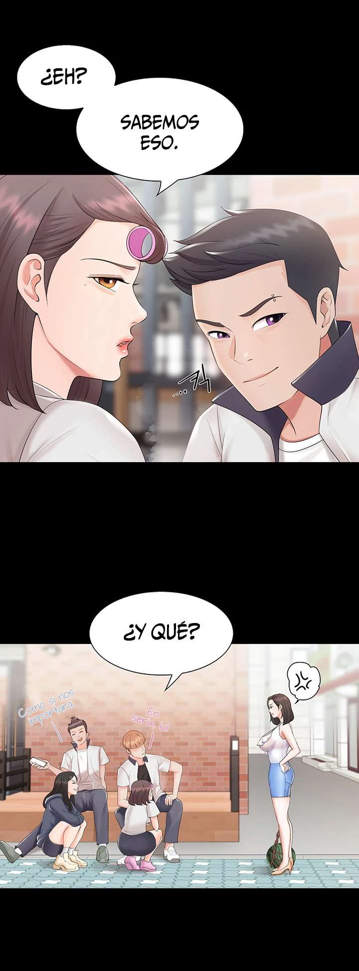 Madres en la cafetería para Niños Capitulo 3 página 35