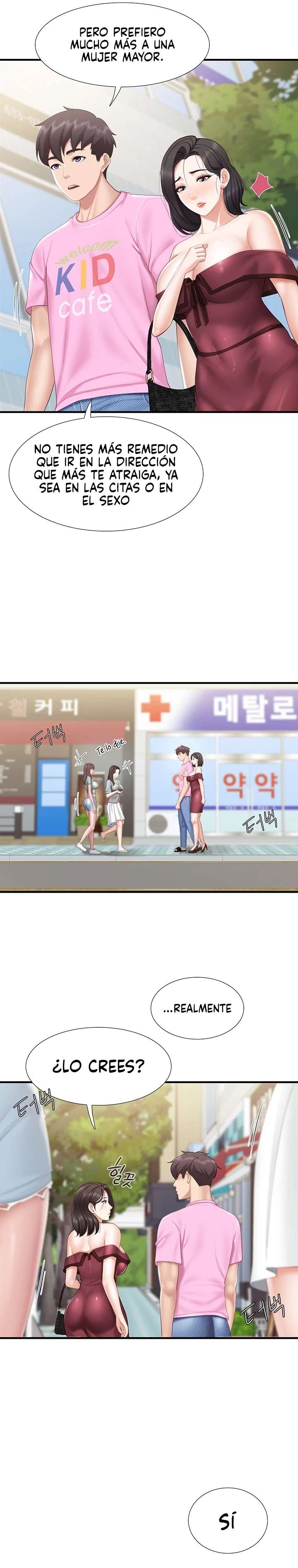 Madres en la cafetería para Niños Capitulo 36 página 14