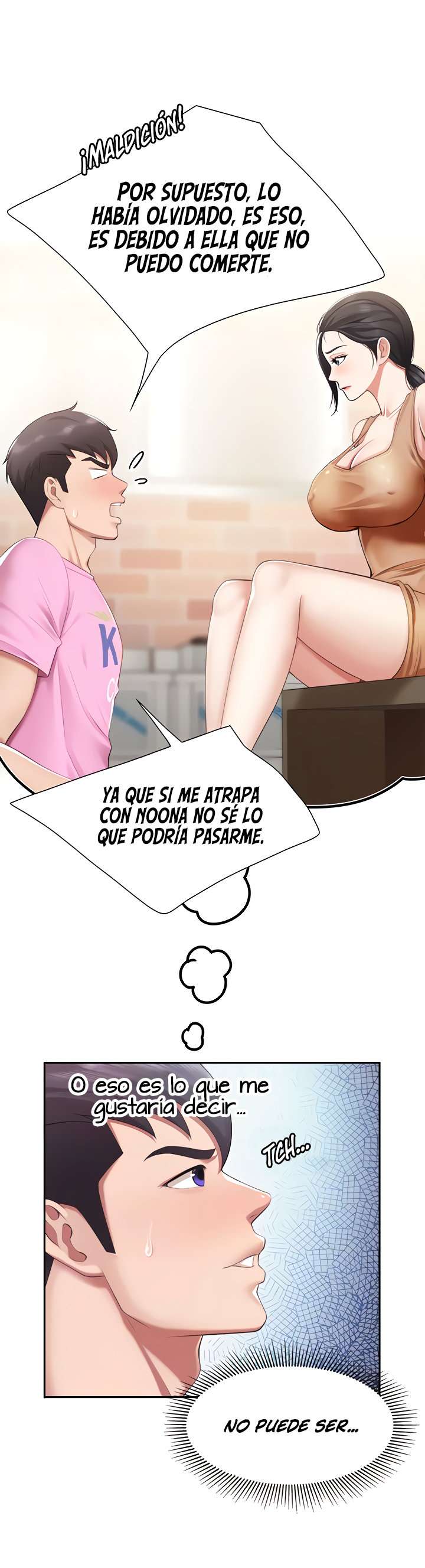 Madres en la cafetería para Niños Capitulo 4 página 10