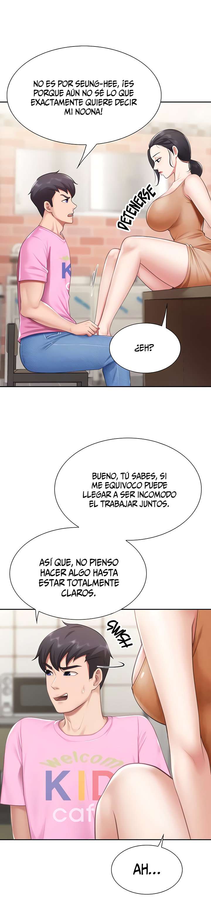 Madres en la cafetería para Niños Capitulo 4 página 11