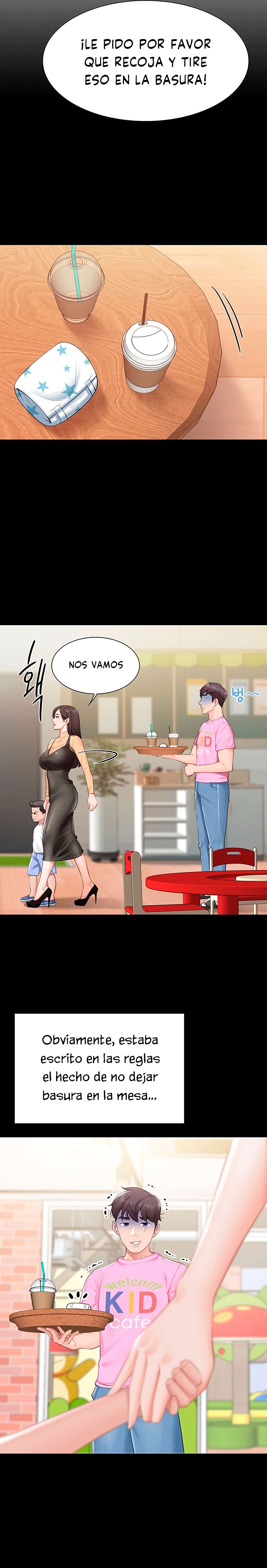 Madres en la cafetería para Niños Capitulo 5 página 16