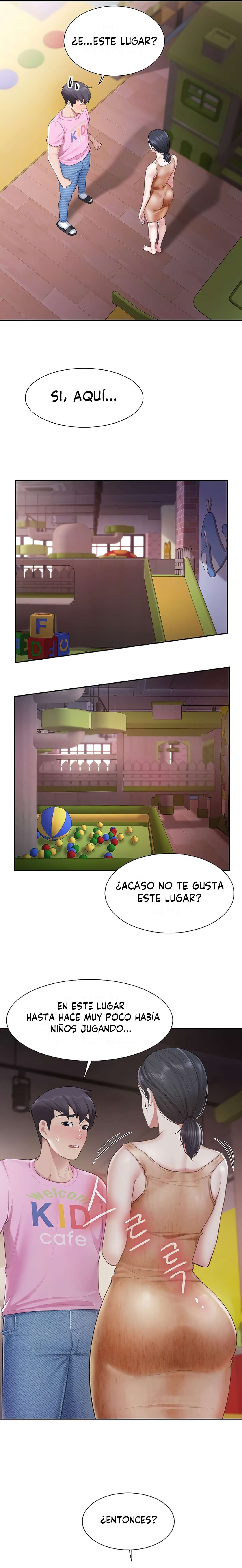 Madres en la cafetería para Niños Capitulo 5 página 8
