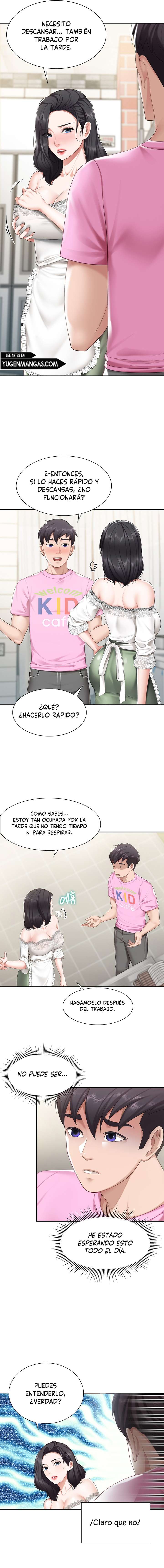 Madres en la cafetería para Niños Capitulo 6 página 16