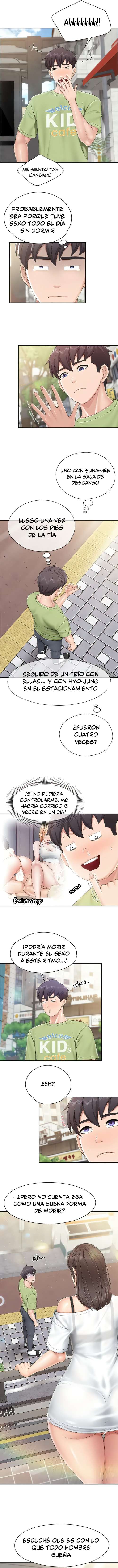 Madres en la cafetería para Niños Capitulo 74 página 8