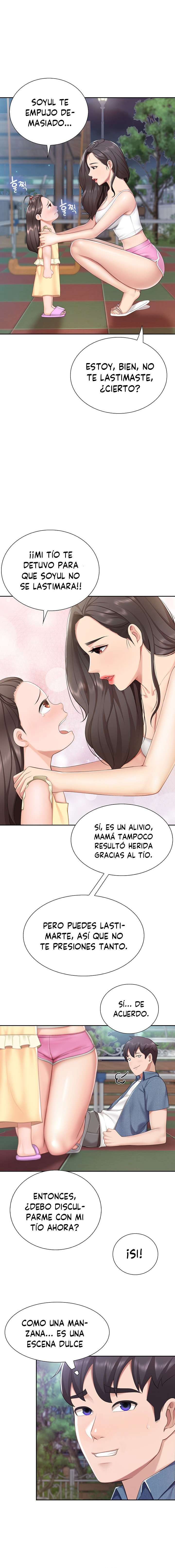 Madres en la cafetería para Niños Capitulo 8 página 9