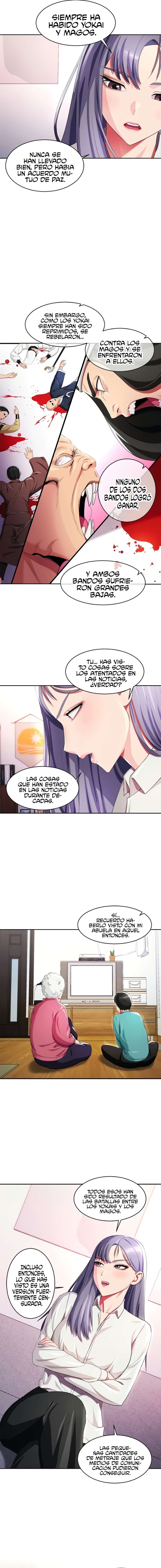 Magia, harem de Yokai Capitulo 16 página 11