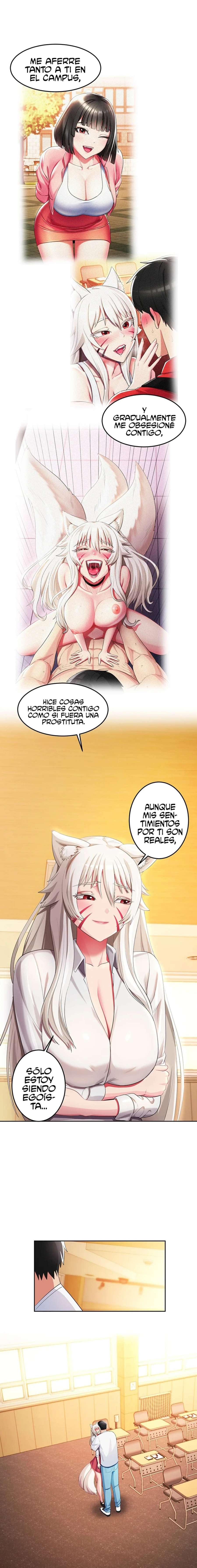 Magia, harem de Yokai Capitulo 18 página 14