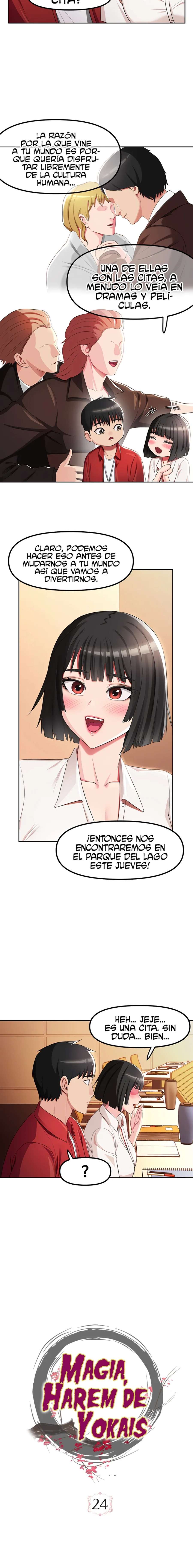 Magia, harem de Yokai Capitulo 24 página 8