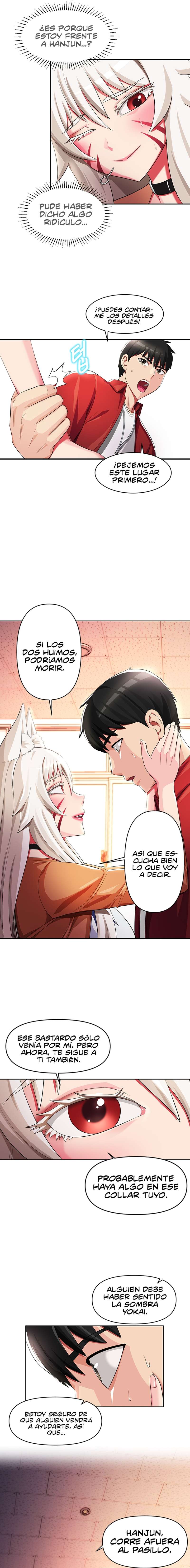 Magia, harem de Yokai Capitulo 9 página 8