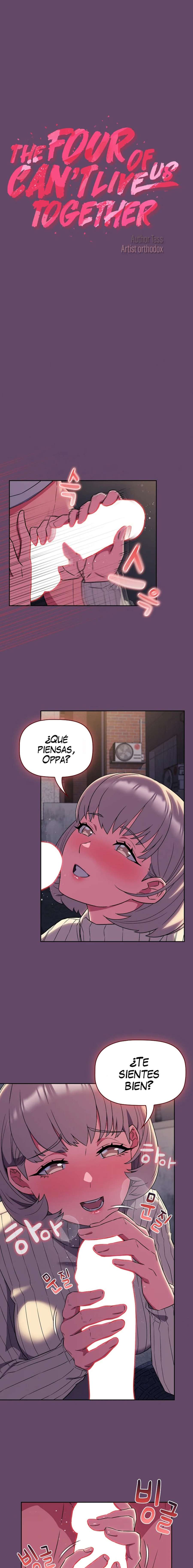 Los Cuatro no Podemos Vivir Juntos Capitulo 12 página 3