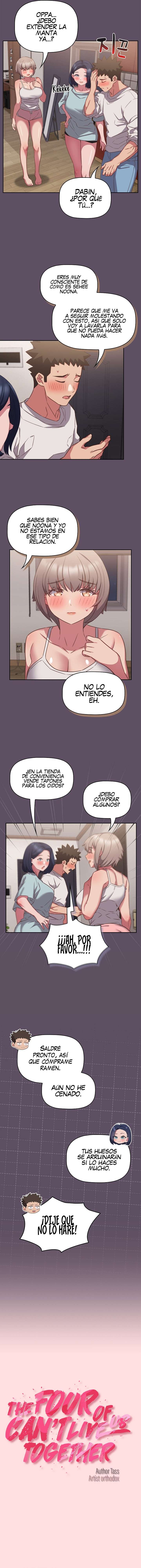 Los Cuatro no Podemos Vivir Juntos Capitulo 41 página 3