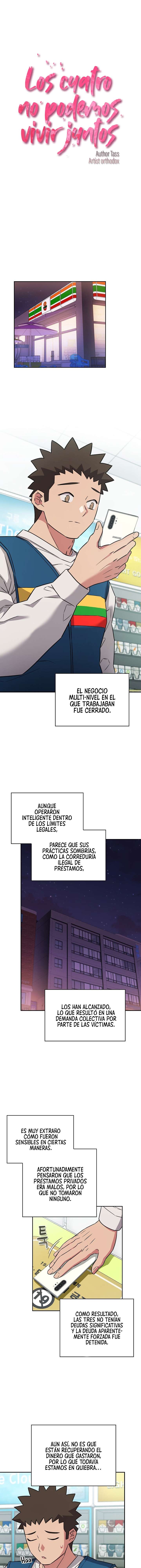 Los Cuatro no Podemos Vivir Juntos Capitulo 46 página 2