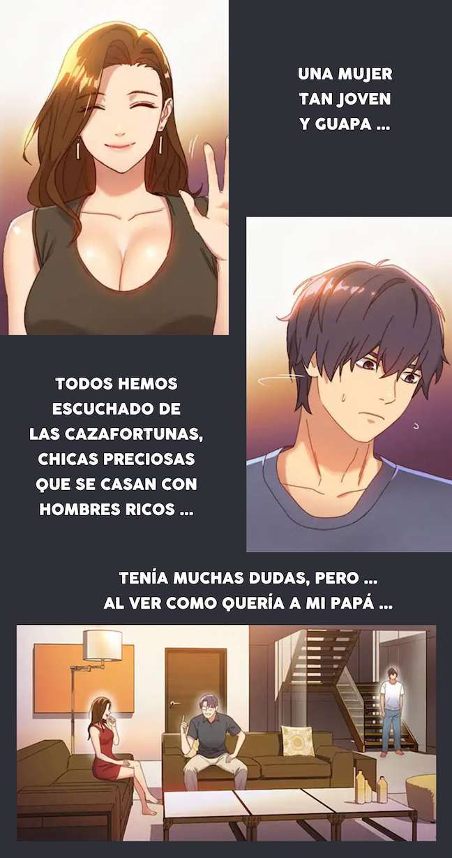 Las Amigas de mi Madrastra sin Censura Capitulo 1 página 18