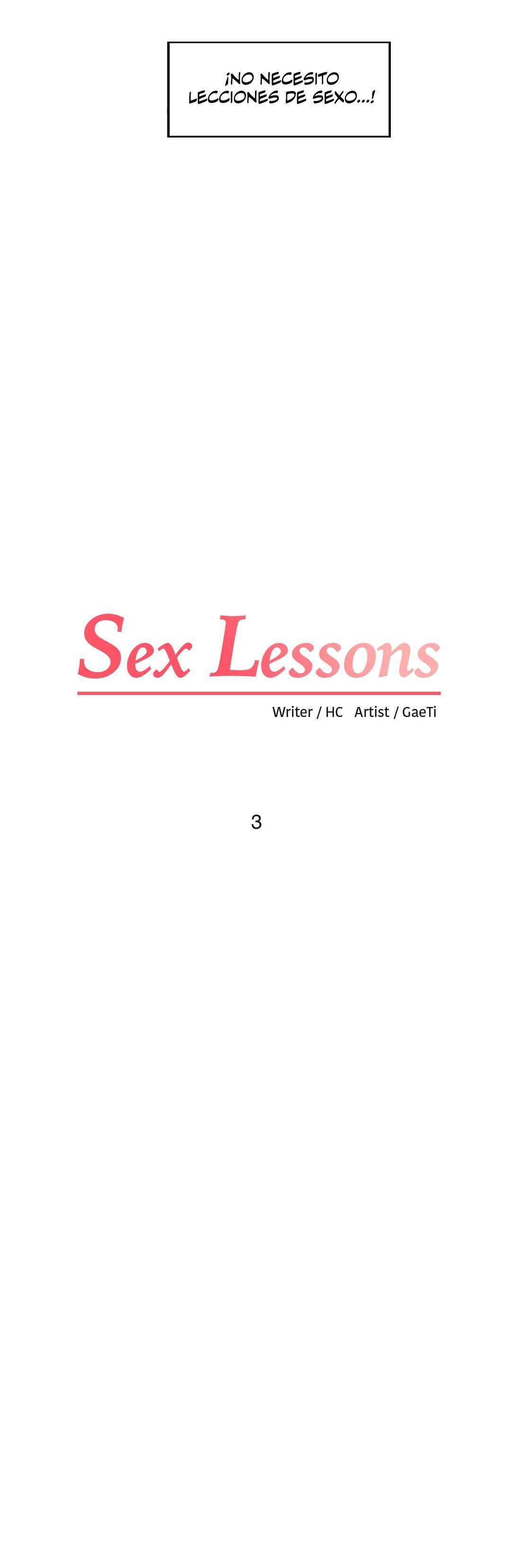 Lecciones de Sexo Capitulo 3 página 3