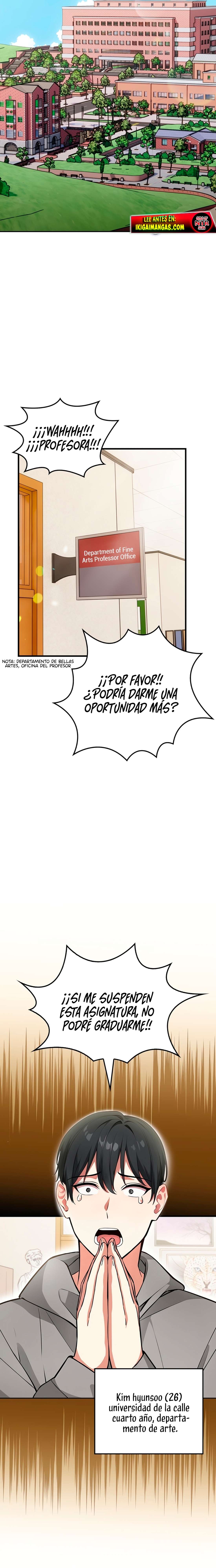 La Profesora y el Artista de Desnudos Capitulo 1 página 2