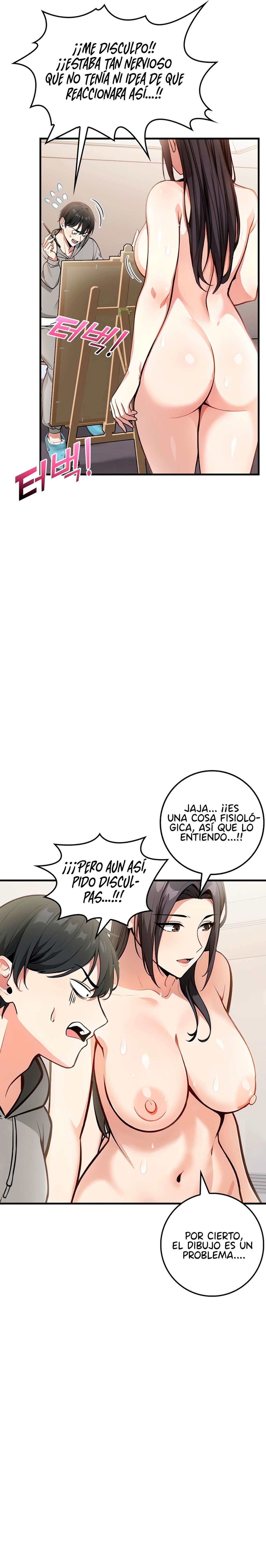 La Profesora y el Artista de Desnudos Capitulo 1 página 20