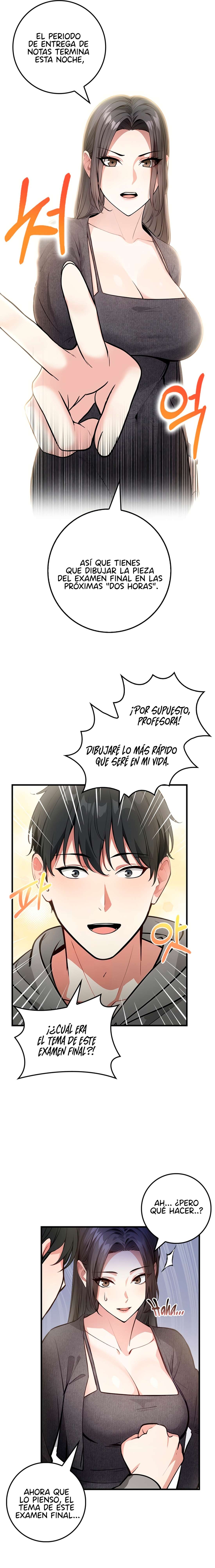 La Profesora y el Artista de Desnudos Capitulo 1 página 6