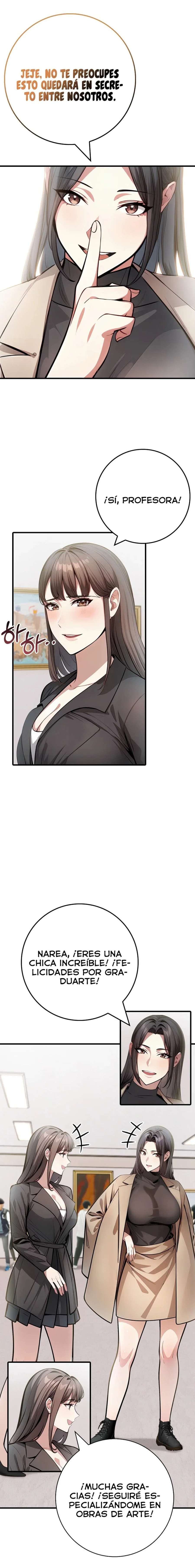 La Profesora y el Artista de Desnudos Capitulo 10 página 18