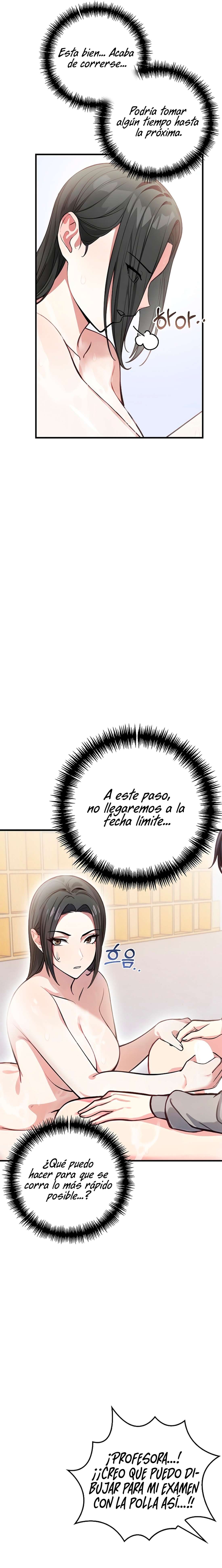 La Profesora y el Artista de Desnudos Capitulo 2 página 23