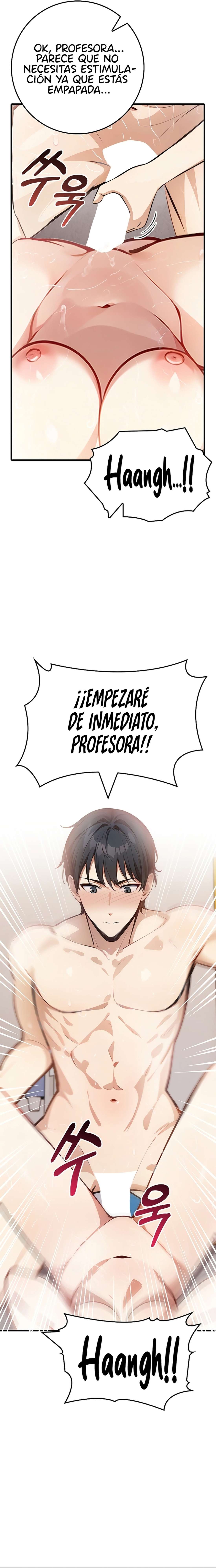 La Profesora y el Artista de Desnudos Capitulo 3 página 18