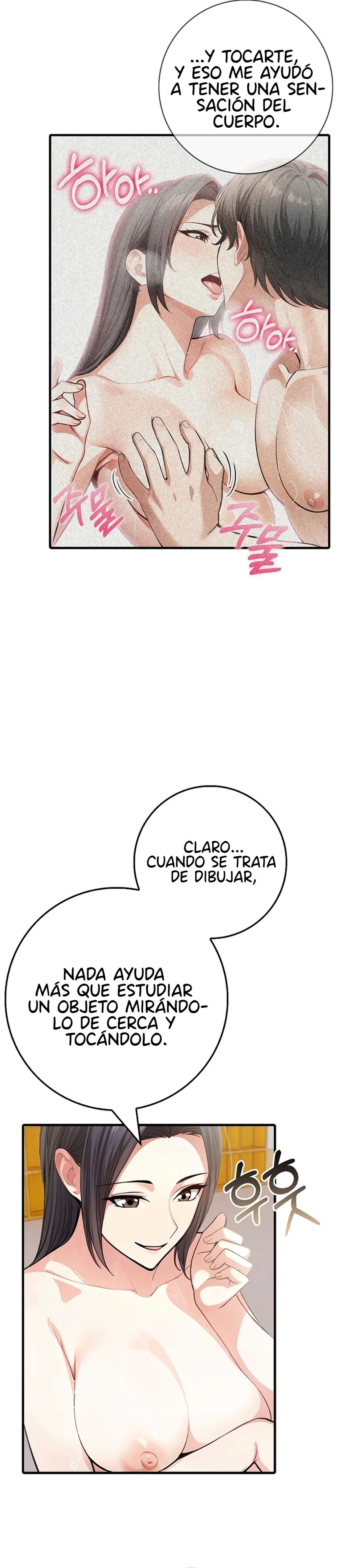 La Profesora y el Artista de Desnudos Capitulo 4 página 13