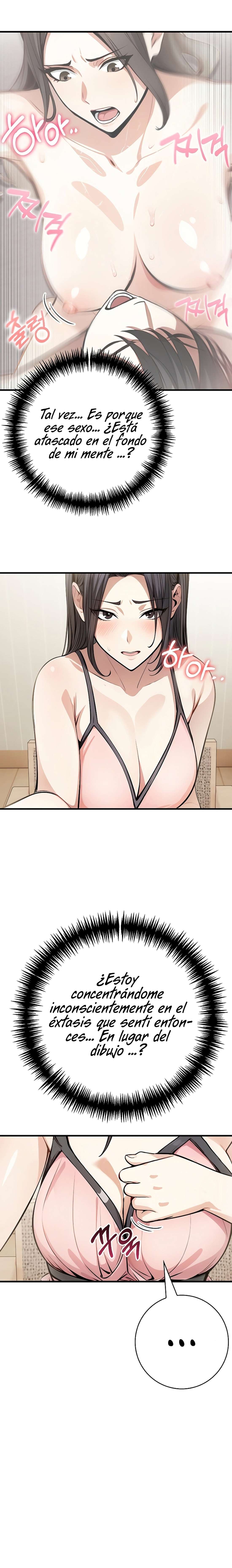 La Profesora y el Artista de Desnudos Capitulo 4 página 18