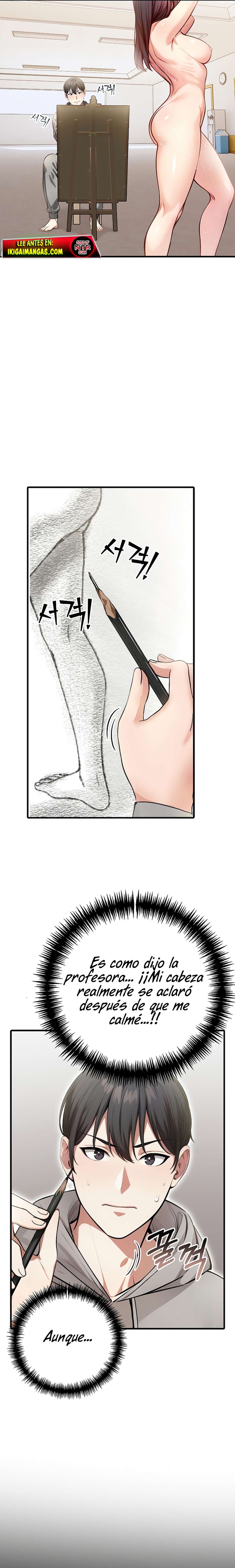 La Profesora y el Artista de Desnudos Capitulo 4 página 5