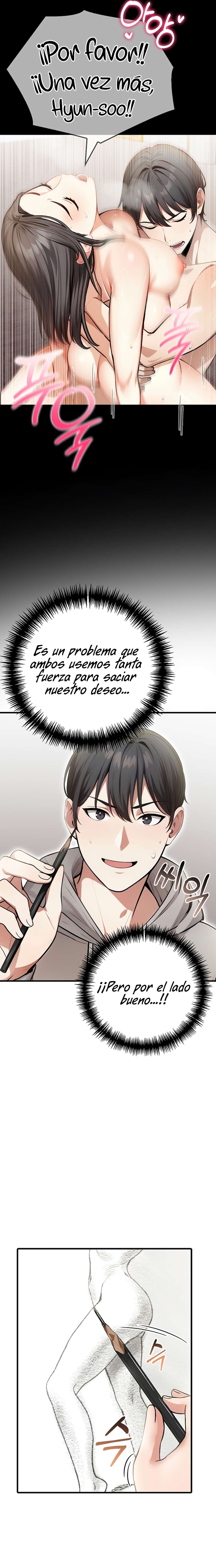 La Profesora y el Artista de Desnudos Capitulo 4 página 7