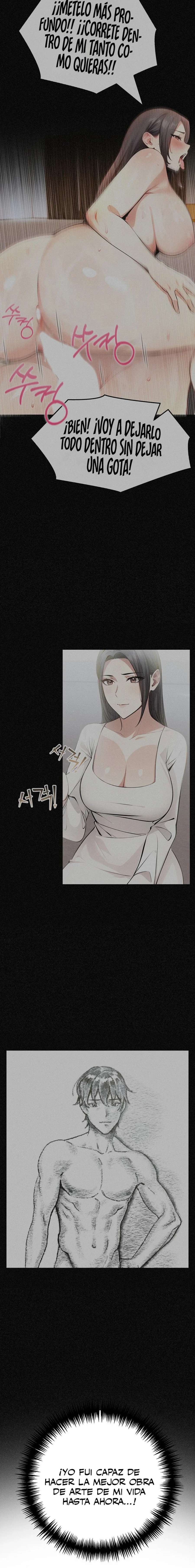La Profesora y el Artista de Desnudos Capitulo 9 página 10