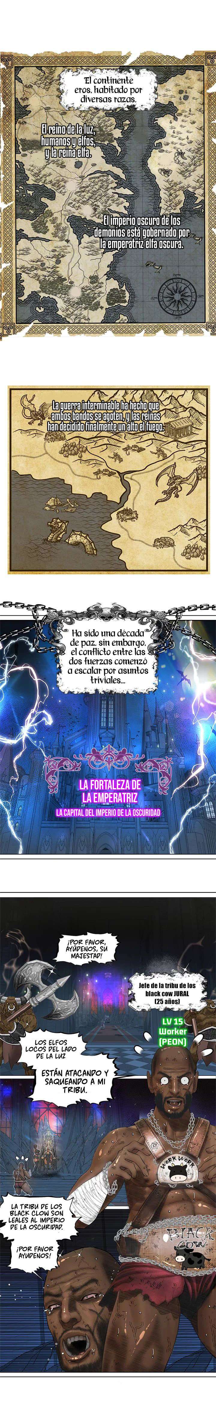 La Reina ELfa Oscura Y El Esclavo Orco Capitulo 1 página 2