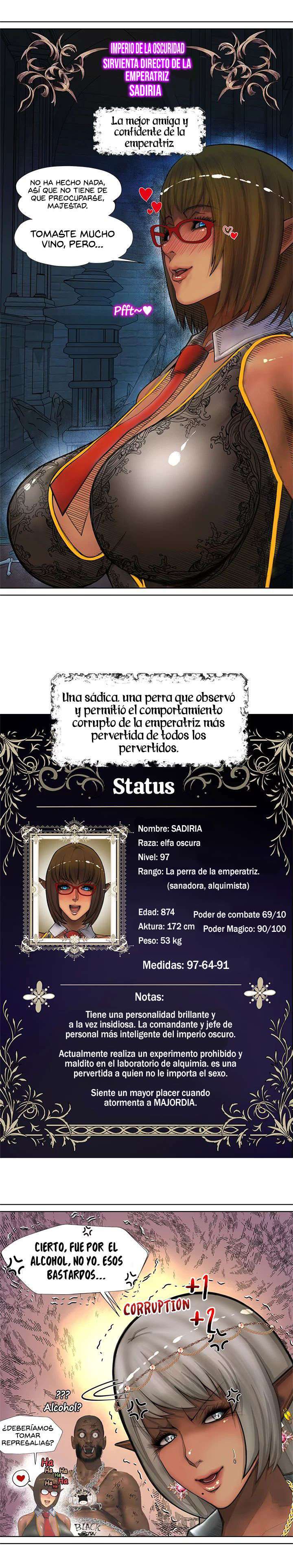 La Reina ELfa Oscura Y El Esclavo Orco Capitulo 1 página 6