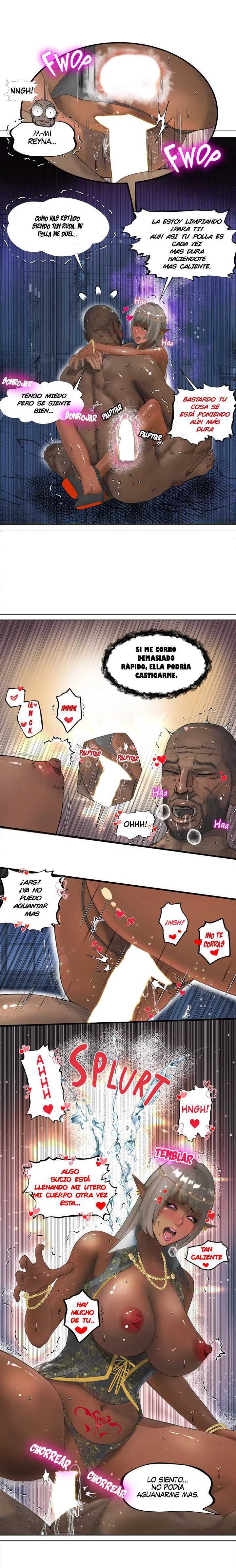 La Reina ELfa Oscura Y El Esclavo Orco Capitulo 2 página 5