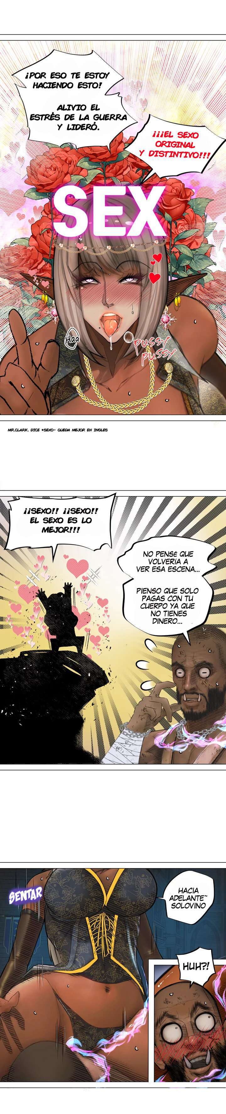 La Reina ELfa Oscura Y El Esclavo Orco Capitulo 3 página 5