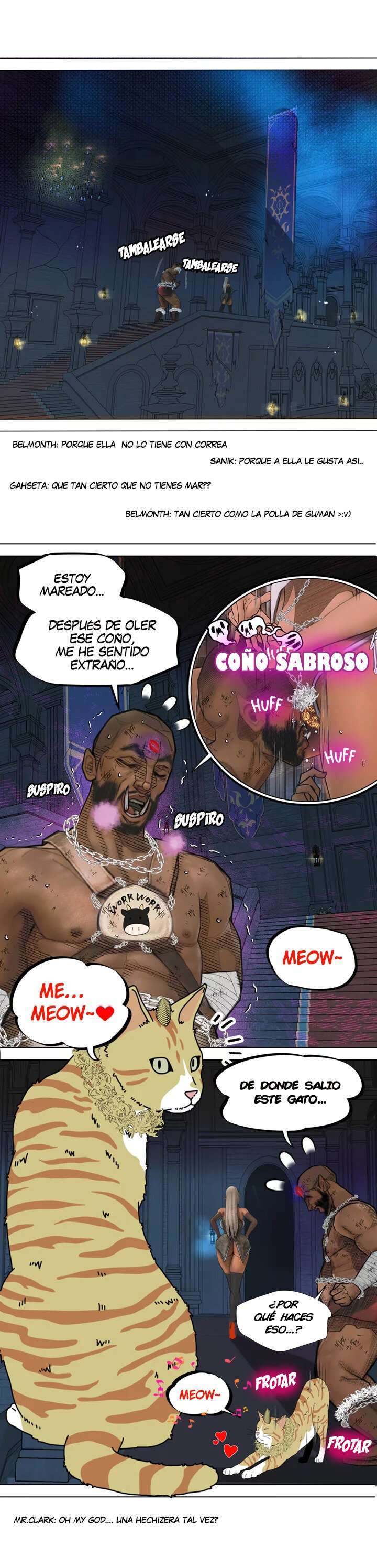 La Reina ELfa Oscura Y El Esclavo Orco Capitulo 4 página 11