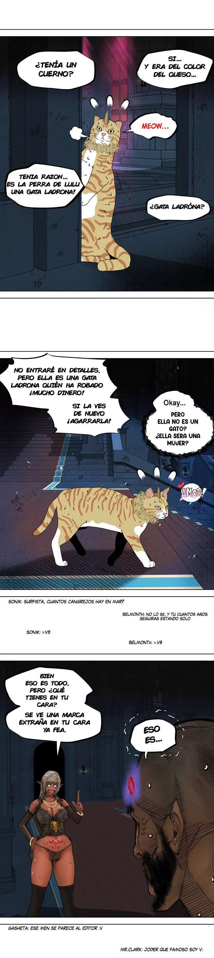 La Reina ELfa Oscura Y El Esclavo Orco Capitulo 4 página 13
