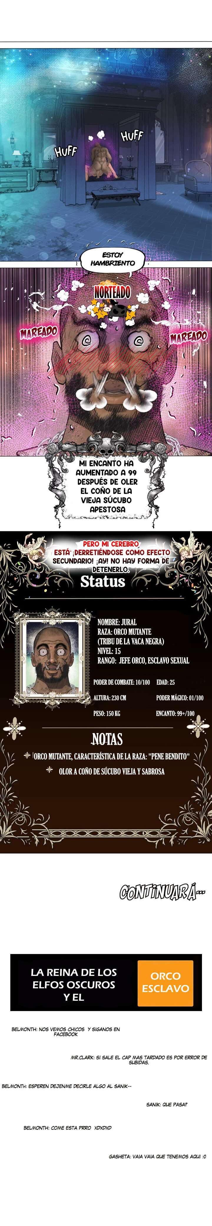 La Reina ELfa Oscura Y El Esclavo Orco Capitulo 4 página 17