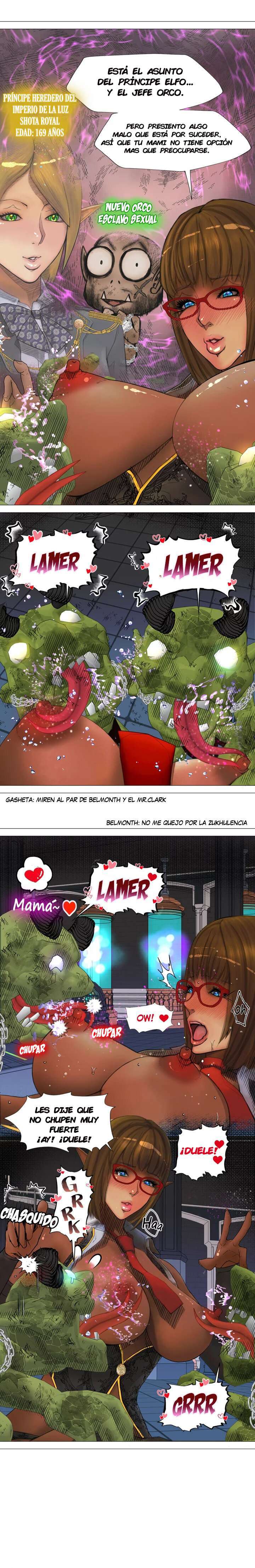 La Reina ELfa Oscura Y El Esclavo Orco Capitulo 4 página 2