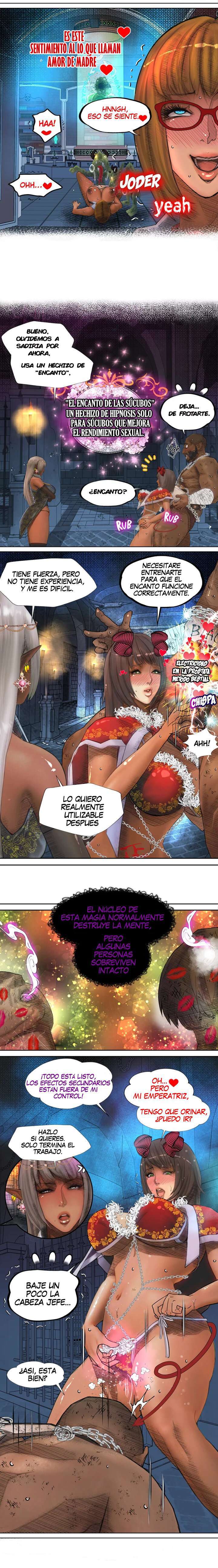 La Reina ELfa Oscura Y El Esclavo Orco Capitulo 4 página 4
