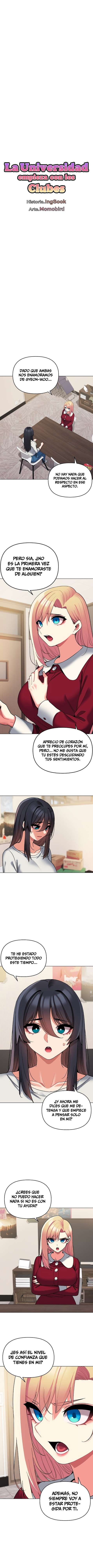 La Universidad empieza con los Clubes Capitulo 64 página 3