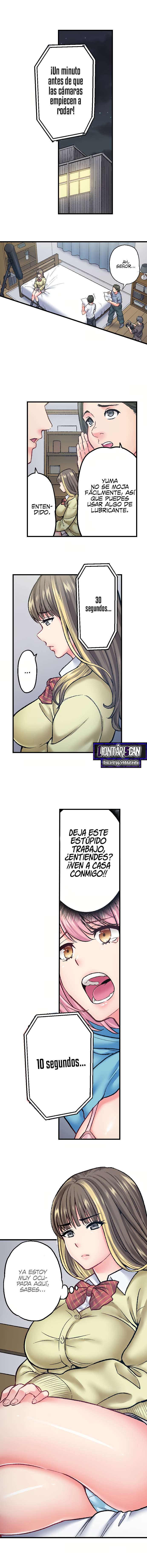 La estrella porno reencarnado en un chico acosado Capitulo 10 página 9