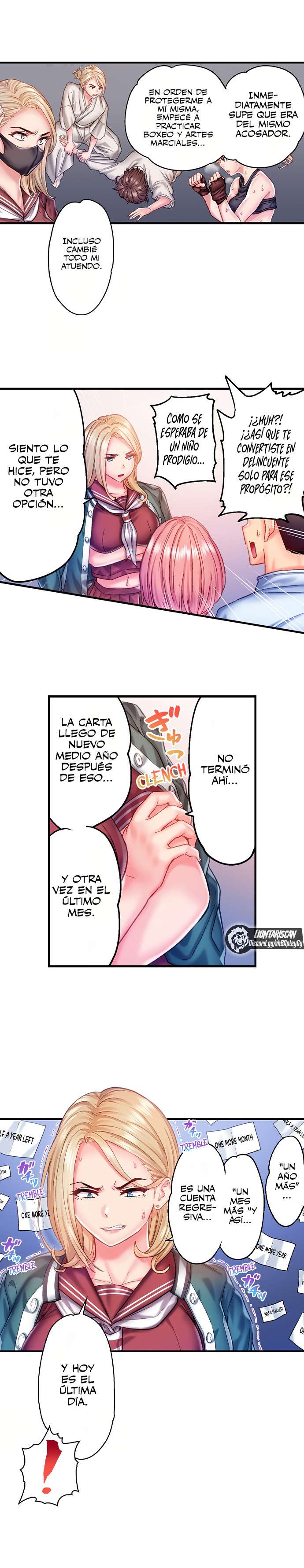 La estrella porno reencarnado en un chico acosado Capitulo 24 página 6