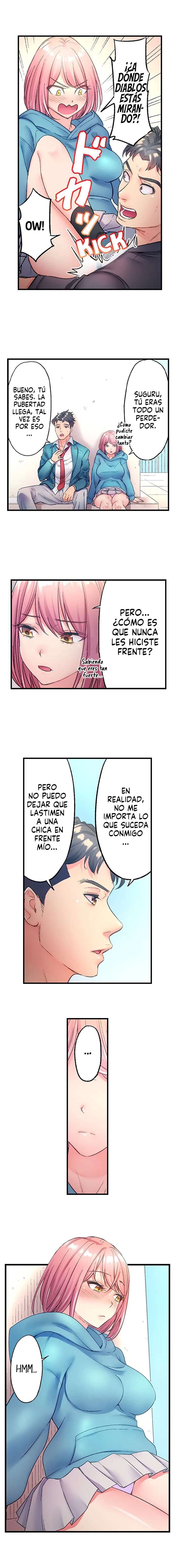 La estrella porno reencarnado en un chico acosado Capitulo 6 página 9
