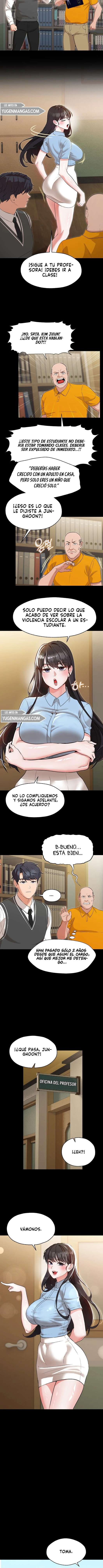 La señora de la casa fue mi profesora Capitulo 1 página 6