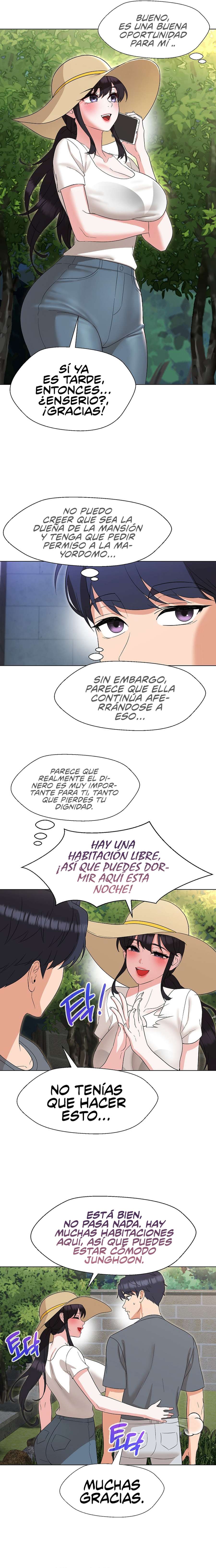 La señora de la casa fue mi profesora Capitulo 18 página 9