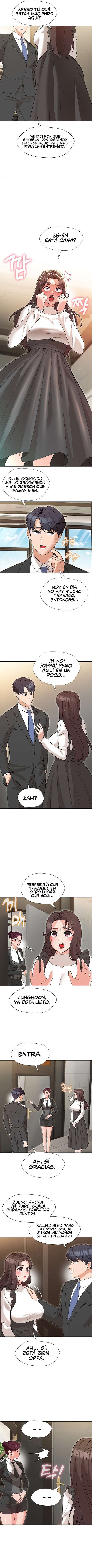 La señora de la casa fue mi profesora Capitulo 2 página 8