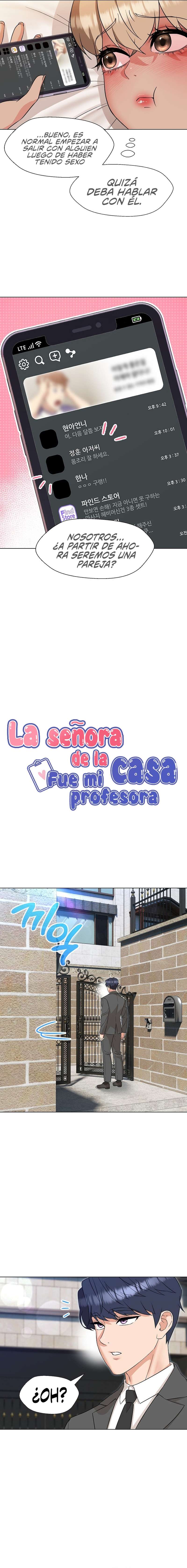La señora de la casa fue mi profesora Capitulo 24 página 5