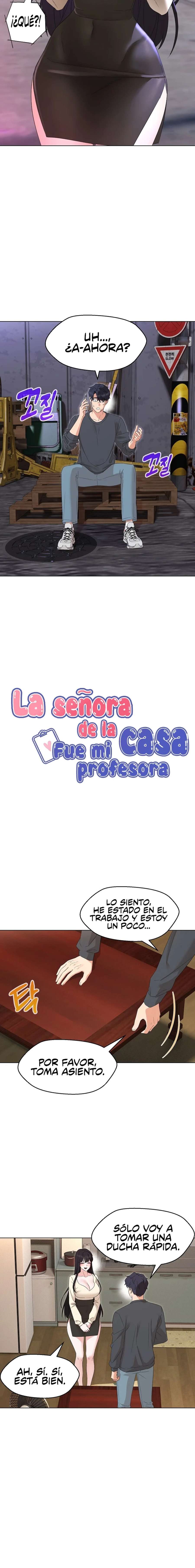 La señora de la casa fue mi profesora Capitulo 37 página 5